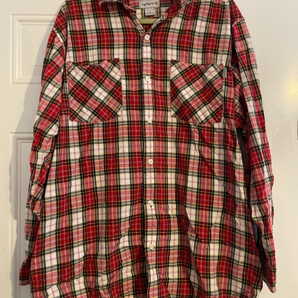 Carhartt Multicolor Plaid Cotton Shirt